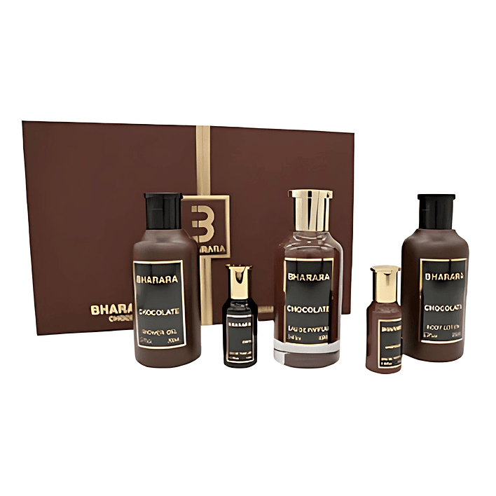 Estuche Bharara Chocolate 100ML+200MLB/L+200ML S/L+10ML  Unisex 1