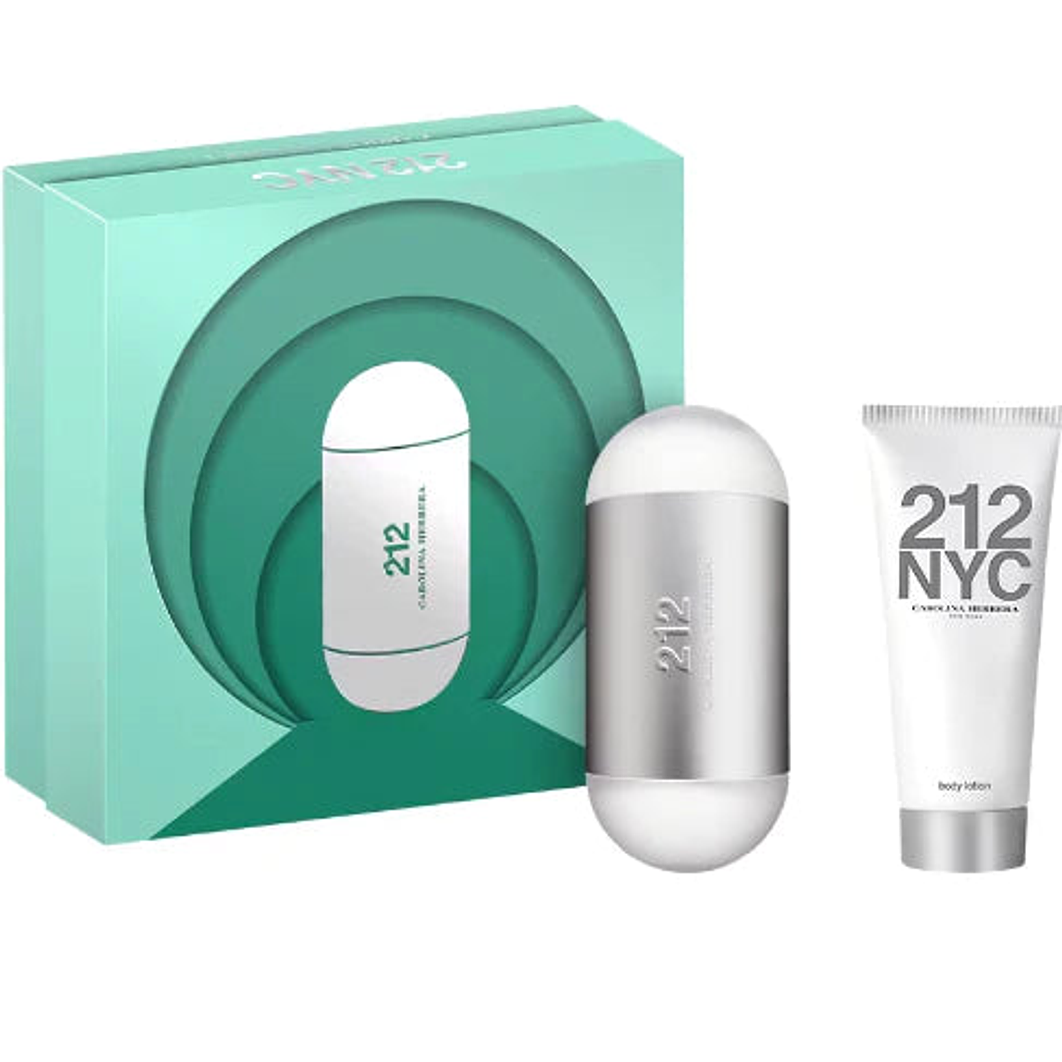 Estuche 212 Nyc Carolina Herrera Edt 100Ml+100Ml B/L Mujer70 1
