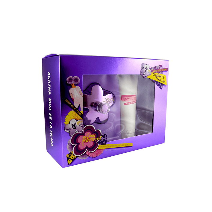 Crazy Florever Estuche  80ML EDT + 75ML Body Lotion Mujer 1