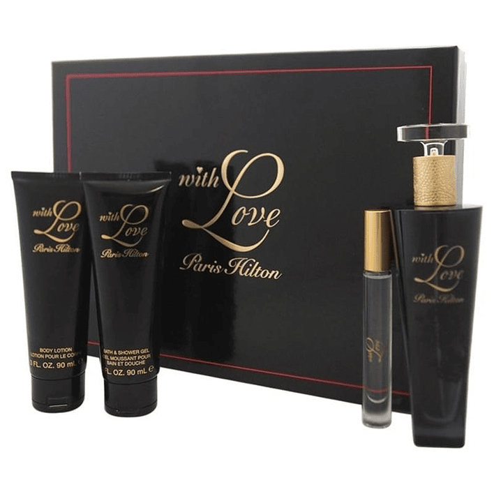 With Love Estuche 100ML EDP + Crema 90ML + Gel de ducha 90ML 1