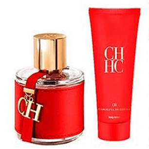CH Mujer Estuche 100ML EDT + Body Lotion Carolina Herrera