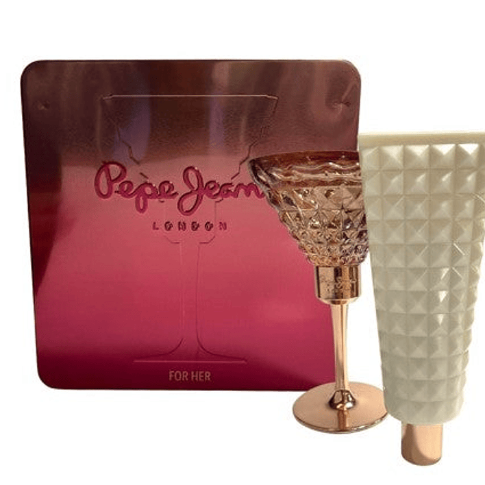 Estuche Pepe Jeans For Her Edp 80Ml+ B/L 80Ml Mujer 1