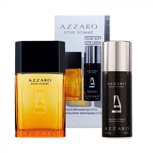 Azzaro pour Homme Estuche EDT  100ML + 150ML Hombre