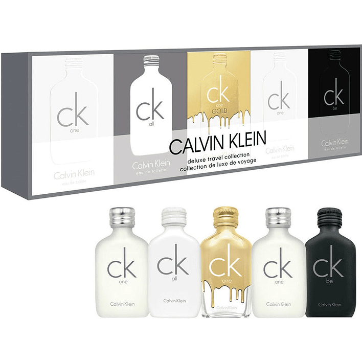 CALVIN KLEIN SET MINIATURA 5Pcs HOMBRE 1
