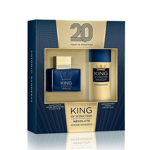 Estuche King Of Seduction Absolute 50ml Edt + Deo 150ml