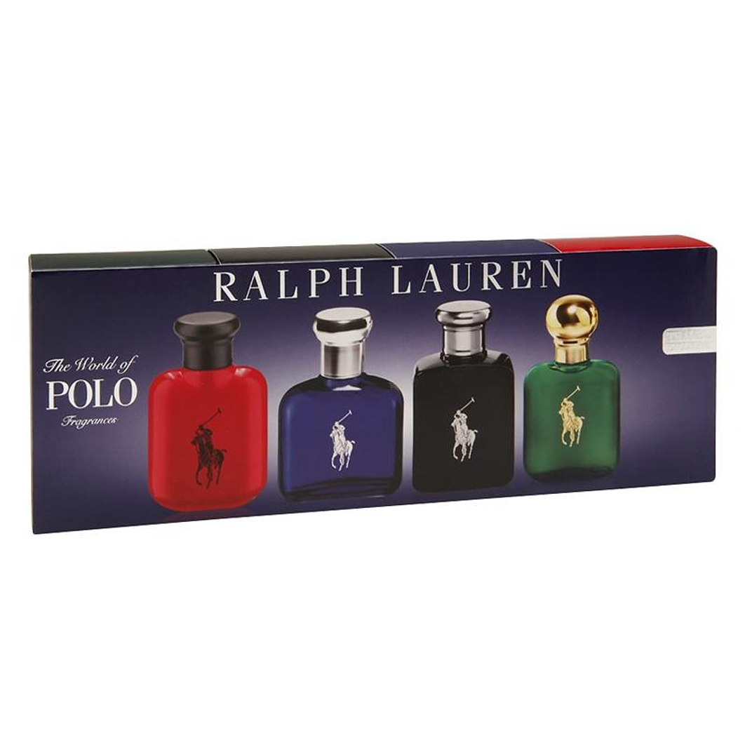 The World of Polo Fragances Estuche 4 perfumes 15ML EDT Homb 1