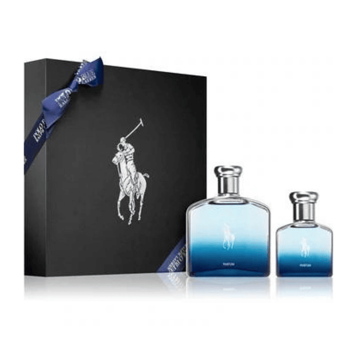 Estuche Polo Deep Blue Ralph Lauren Parfum 125ml + 40ml Hombre (Caja Negro) 1