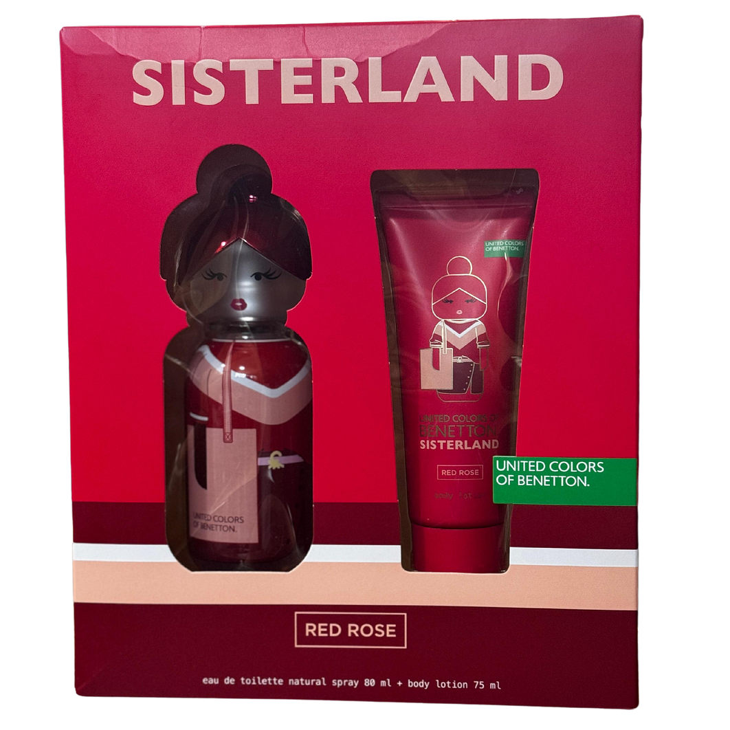 Estuche Sisterland Red Rose 80ML+75ML B/L Mujer 1