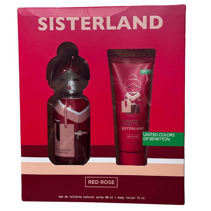 Estuche Sisterland Red Rose 80ML+75ML B/L Mujer 1