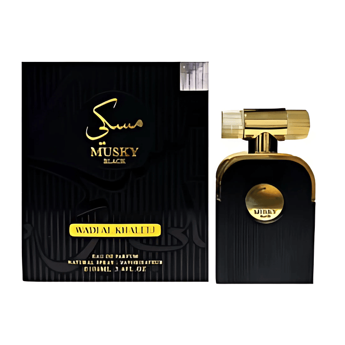 Musky Black Wadi AL Khaleej Edp 100ML Unisex 1