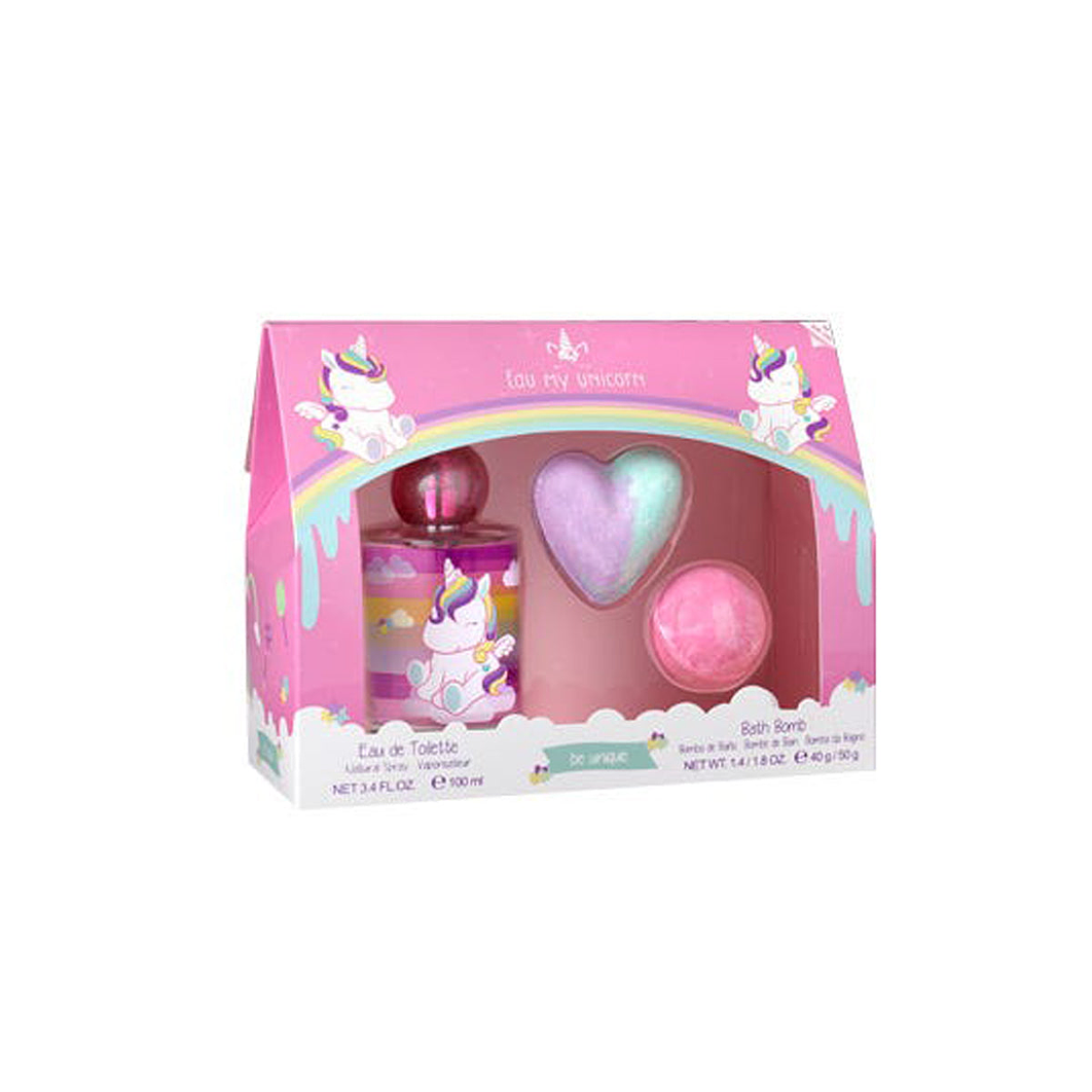 Eau My Unicorn Estuche 100ml+Bath Bomb Mujer Marvel 1