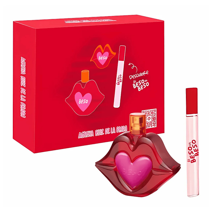 Estuche Agatga Ruiz De La Prada Beso 100ML+10ML Mujer 1