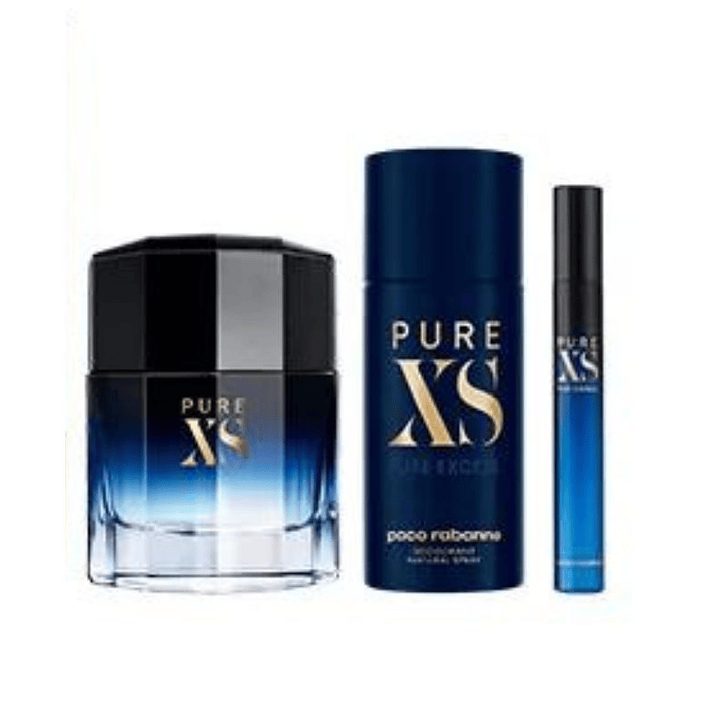 Estuche Pure Xs Paco Rabanne Edt 100Ml+150Ml Deo+10Ml Mini Hombre61 1