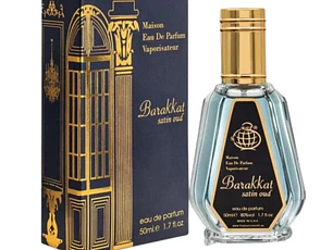 Barakkat Satin Oud Fragrance World 50Ml Unisex