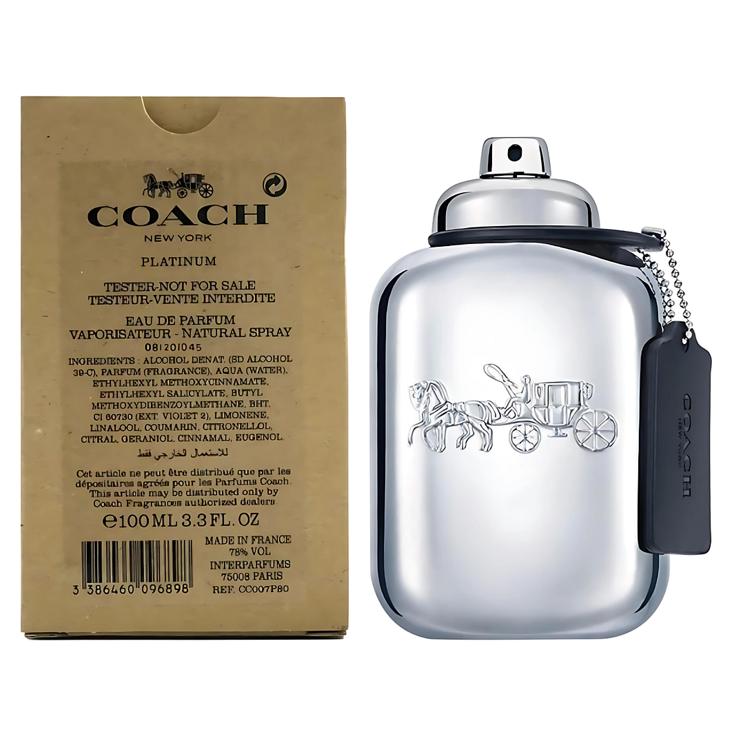 Coach Platinum Edp 100Ml Hombre Tester 1