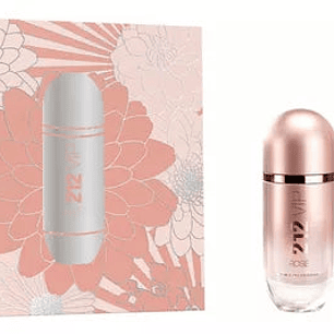 Estuche 212 Rose Edp 80ML+100ML B/L Mujer