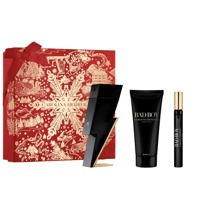 Estuche Bad Boy New York Carolina Herrera Edt 100ML+10ML+100ML S/G Hombre 1