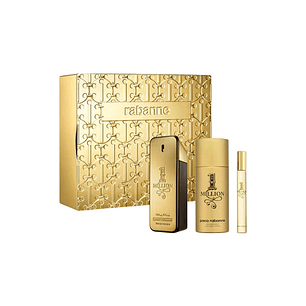 Estuche 1 Million EDT Paco Rabanne 100Ml+150Ml Deo+10Ml Mini Hombre(TIN)