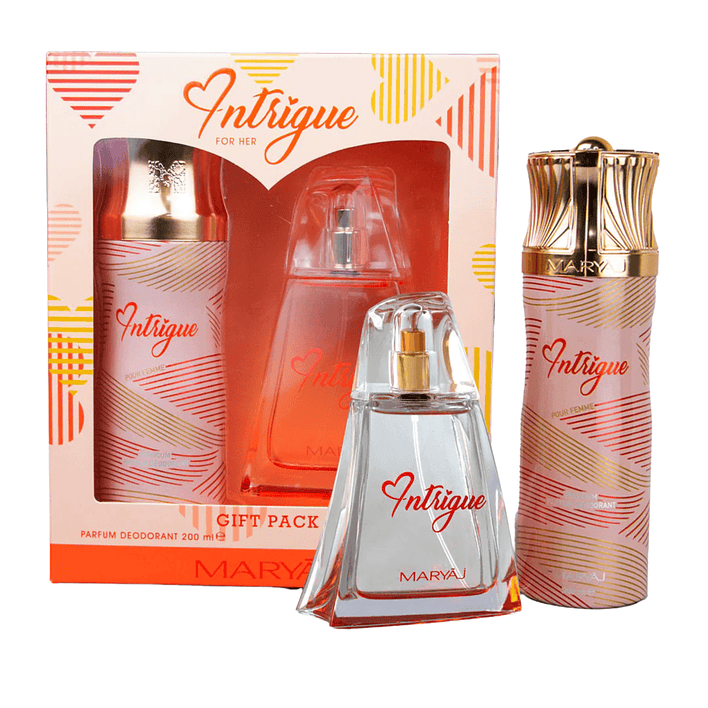 Estuche Intrigue For Her Maryaj Edp 100ML +Deo 200ML Mujer 1