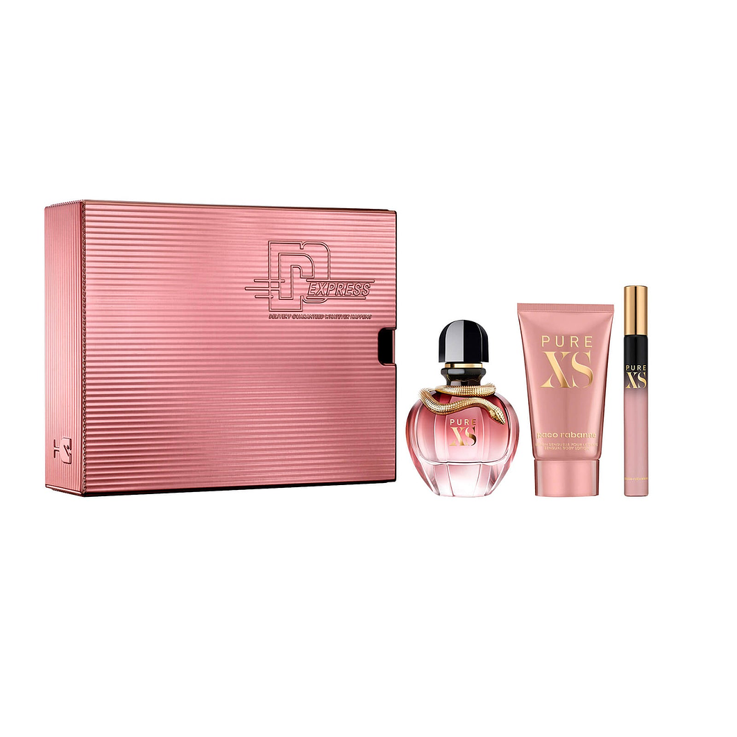 Estuche Pure Xs Edp 80 ml +Lotion 100ml +Spray 10 ml Mujer 1