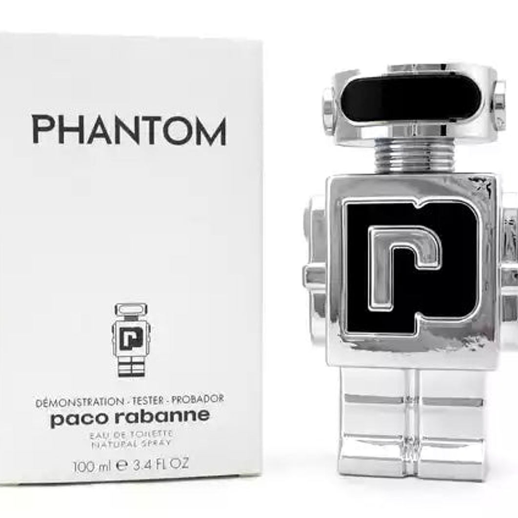Phantom Paco Rabanne Edt 100Ml Hombre Tester 1