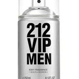 212 Vip Men Body Fragrance Hombre 250 Ml