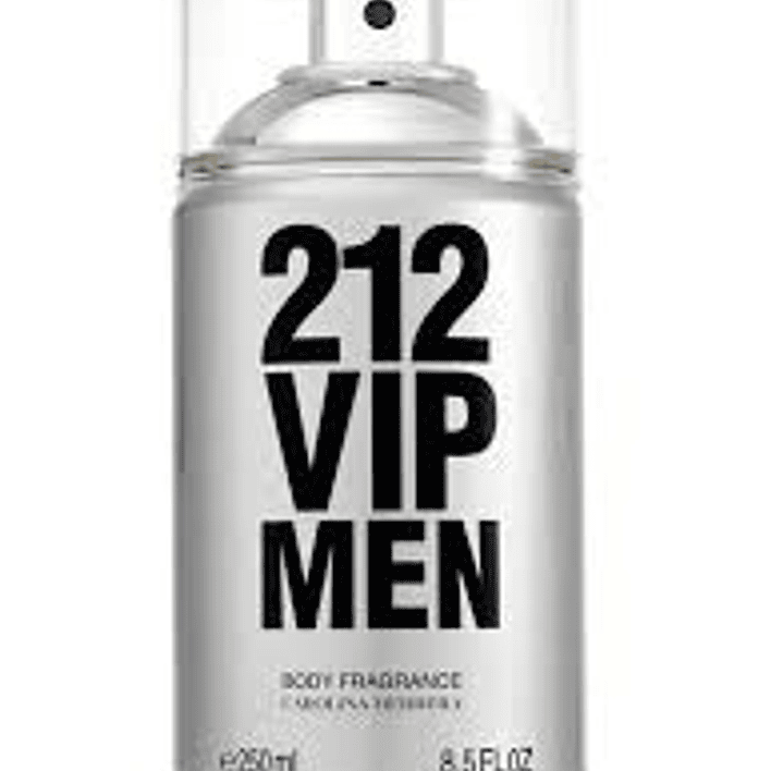 212 Vip Men Body Fragrance Hombre 250 Ml 1