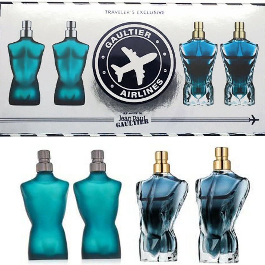 Estuche JPG Miniaturas Travel´S Le Male Edt 2x7Ml+ Le Beau 2x7Ml Hombre 1