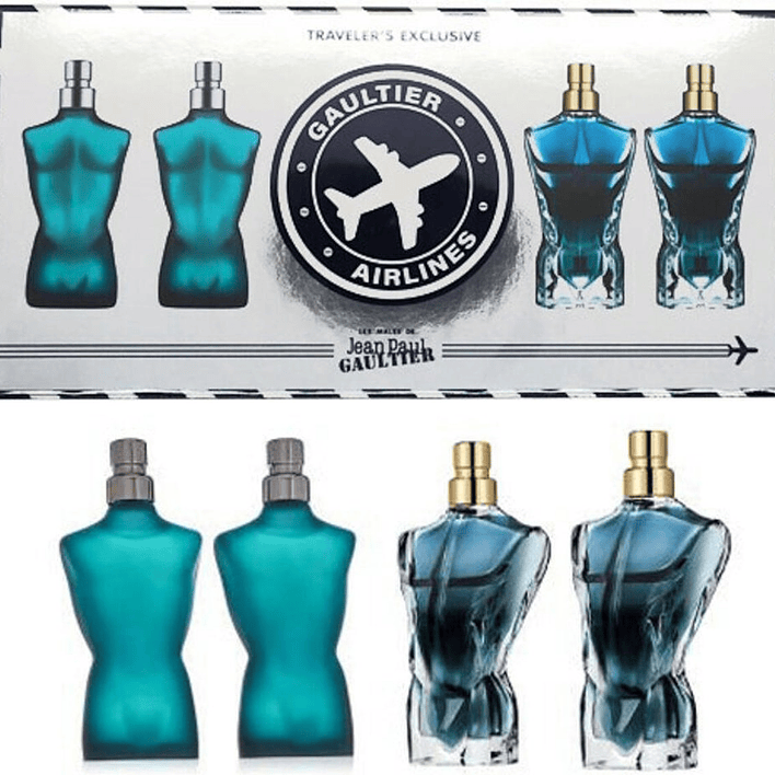 Estuche JPG Miniaturas Travel´S Le Male Edt 2x7Ml+ Le Beau 2x7Ml Hombre 1