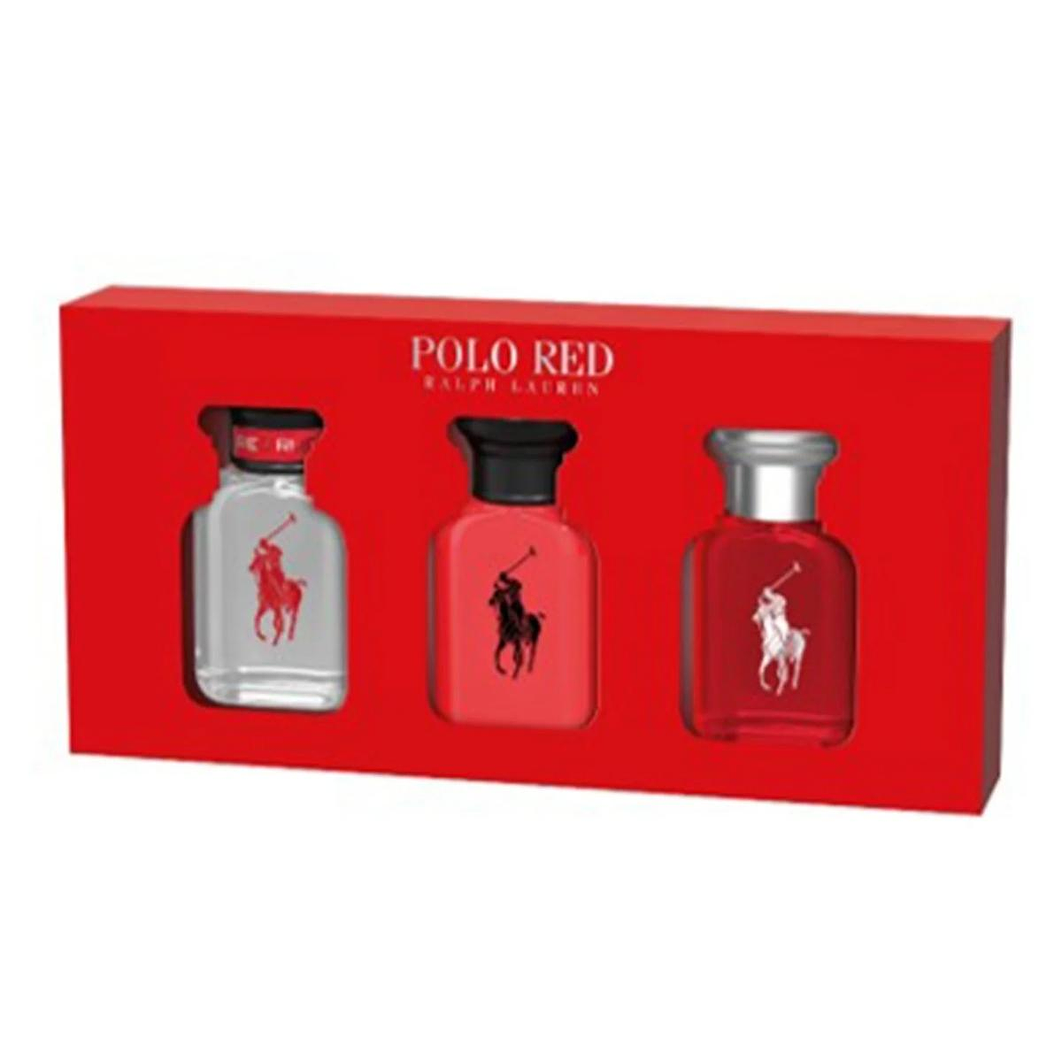 Ralph Lauren Polo Red Trio Gift Set 3x40ml Hombre 1