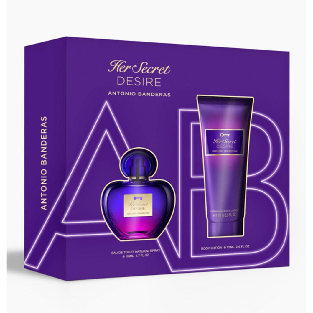 Estuche Desire Antonio Bandres 80ML+ 150ML Deo Mujer 1