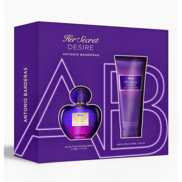Estuche Desire Antonio Bandres 80ML+ 150ML Deo Mujer 1