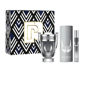Estuche Invictus Platinum  Paco Rabanne  Edp 100ML+10ML+150 DEO Hombre