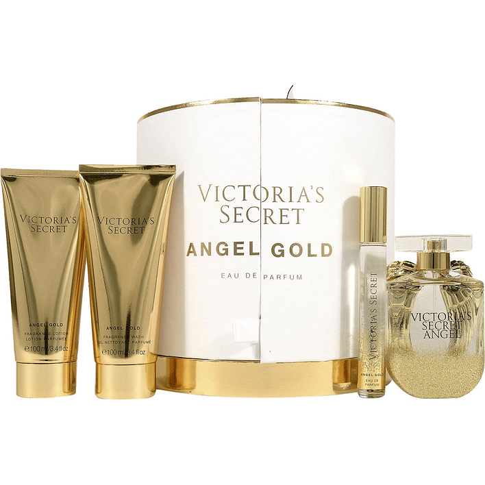 Victoria´s Secret Angel Gold Set 50ml+100ml+100ml Edp Mujer 1