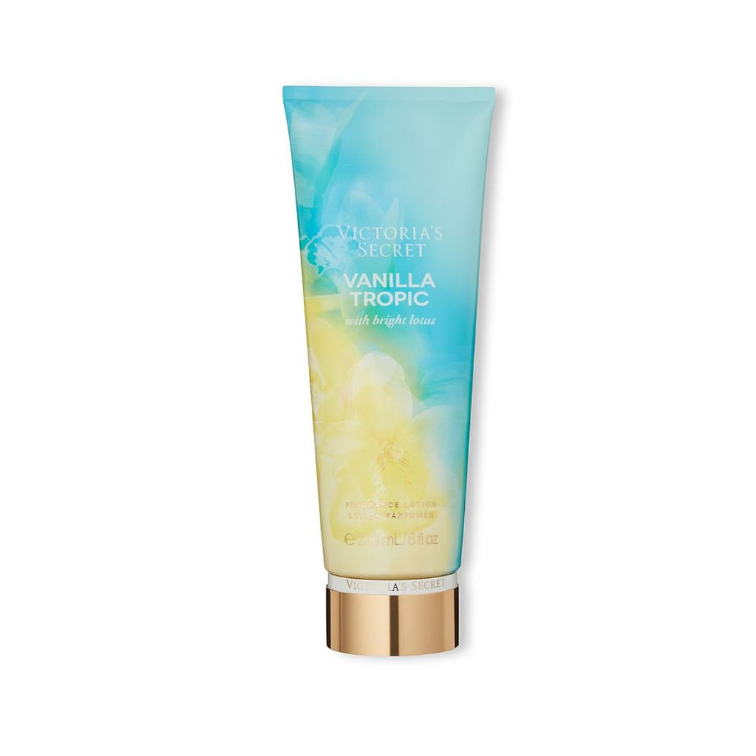 Vanilla Tropic With  Bright Lottus Victoria Secret 236ML Crema Mujer 1