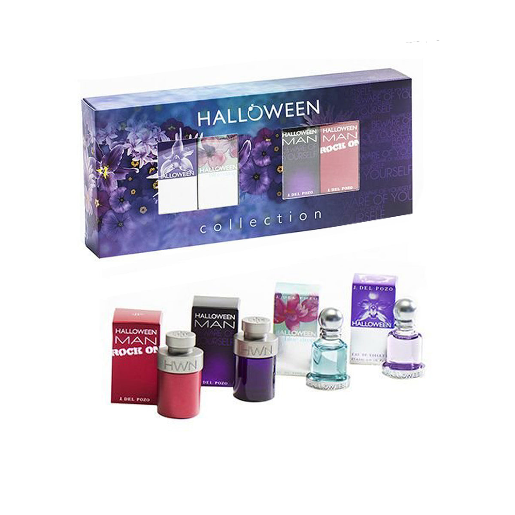 Set Unisex Halloween Collection Edt 2 x 4.5 ml +2 x 4 ml 1