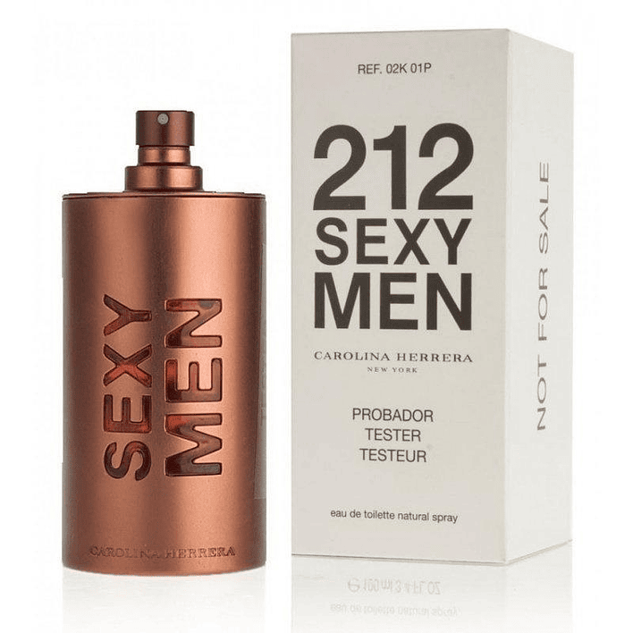 212 Sexy Men Tester 50ML EDT Hombre Carolina Herrera 1