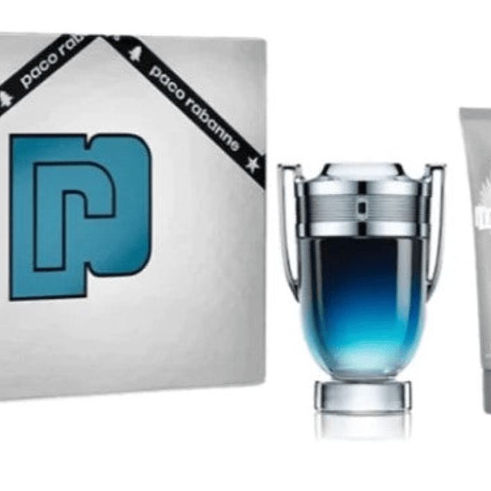 Estuche Invictus Legend Paco Rabanne (Tin) Edp 100Ml+100Ml S/G+10Ml Hombre 1