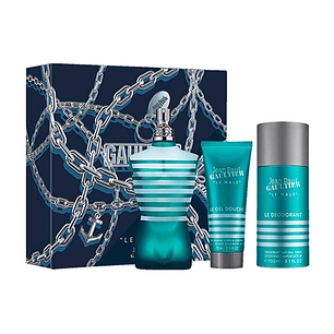 Estuche Le Male Jean Paul Gaultter Edt 125ML+150ML DEO + 75ML S/G Hombre