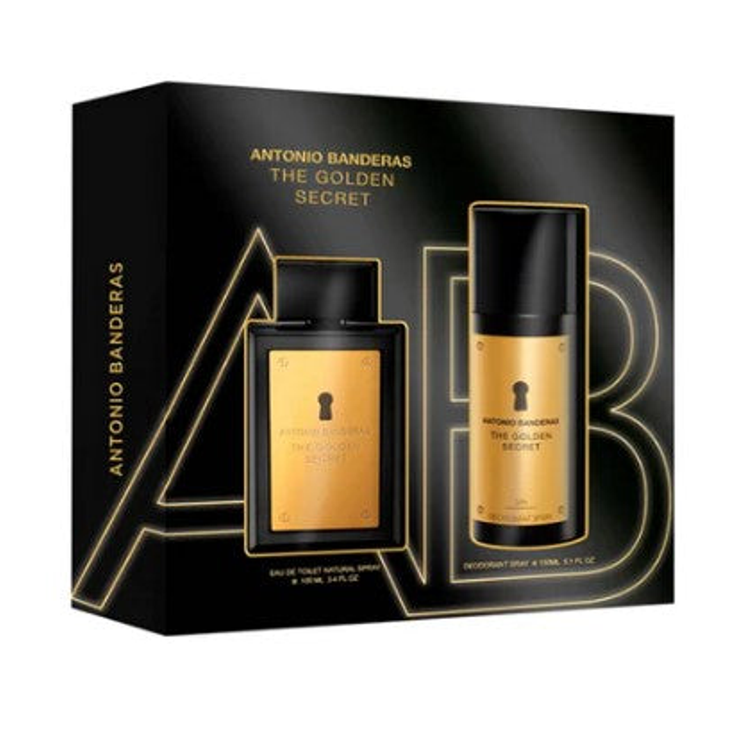 Estuche The Golden Secret Edt 100Ml+24H 150Ml Deo Hombre 1