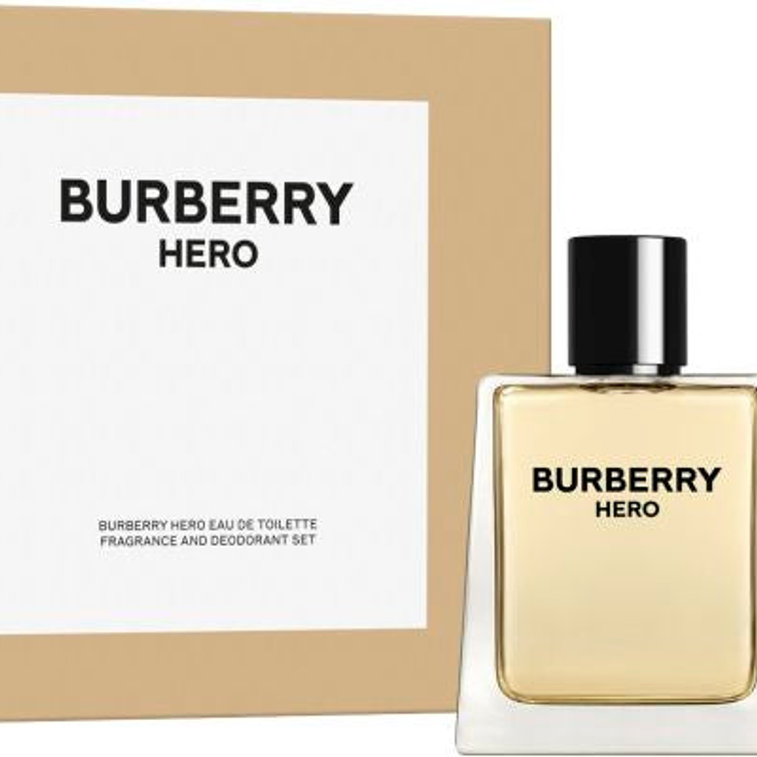 Estuche Burberry Hero Edt 100ML+75g Deodorant stick Hombre 1