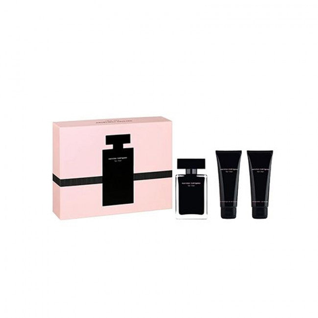Narciso Rodriguez for Her Set 50ml+75SG+75BL Edt Mujer 1