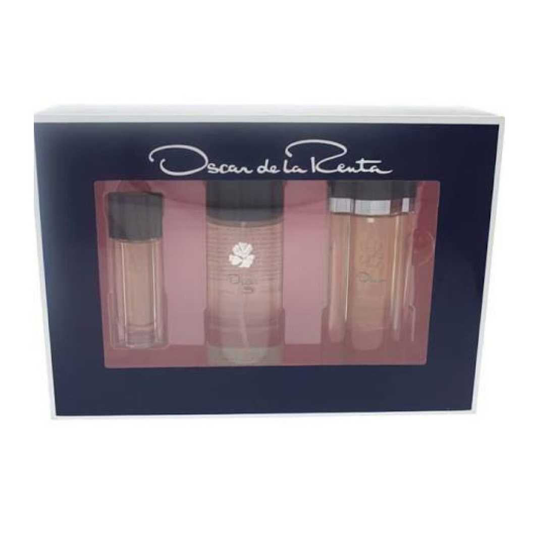 Estuche Oscar De La Renta Edt 100Ml+15Ml Mini+250Ml Body Mist Mujer 1