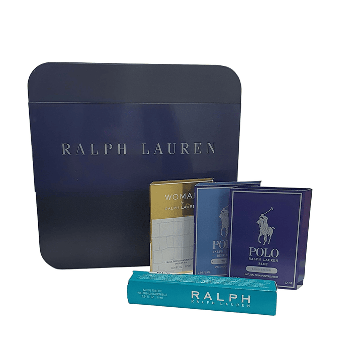 Ralph Tin Set 3x1.2ml Minaturas + Ralph RollerBall Edt 10ml Mujer 1