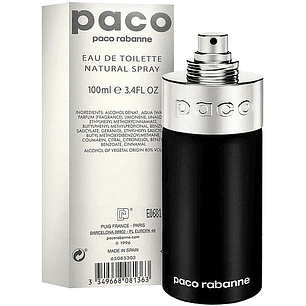 Paco De Paco Rabanne Edt 100Ml Hombre Tester