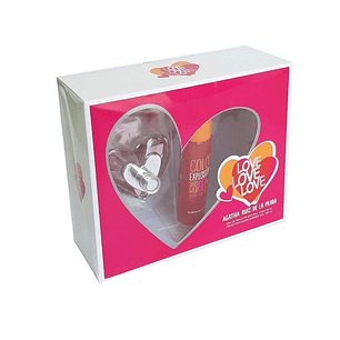 Love Love Love Mujer Estuche 80ML EDT + 100ML Gel De Ducha