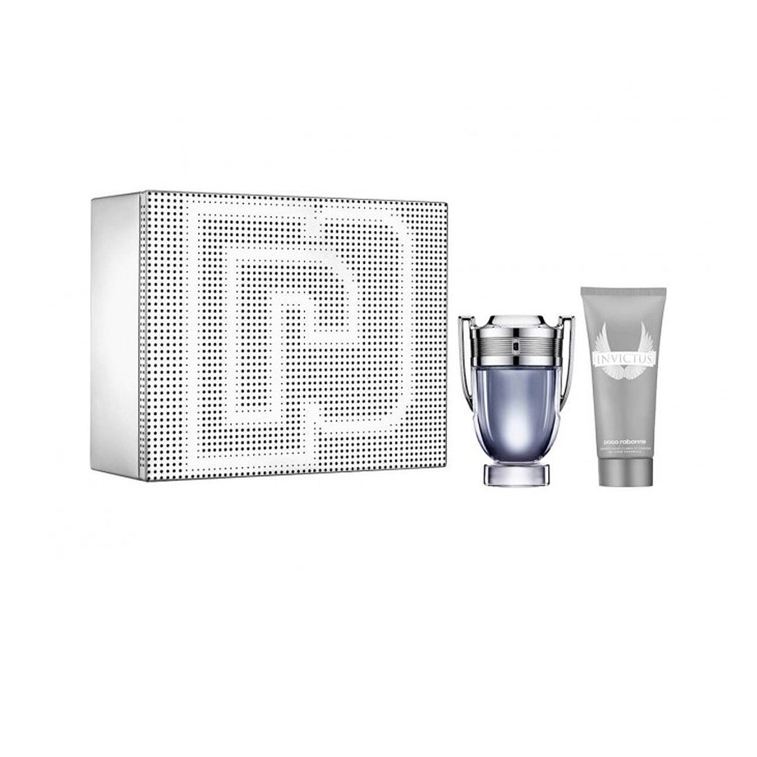 Estuche Invictus (Metal) Edt 100Ml+100Ml Shampoo Hombre . 1