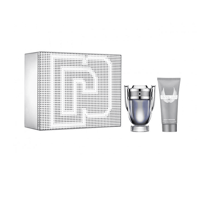 Estuche Invictus (Metal) Edt 100Ml+100Ml Shampoo Hombre . 1