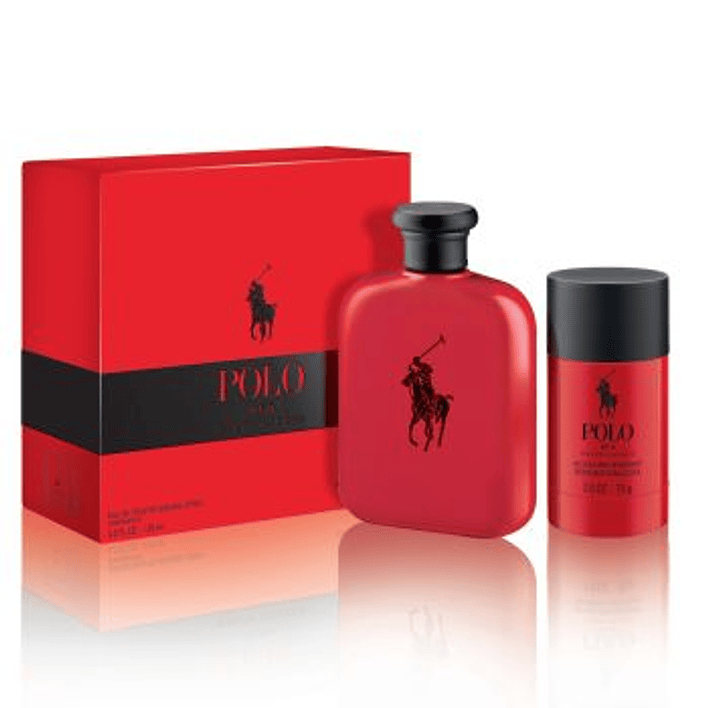 Polo Red Set 125 ml Edt + Desodorante Hombre 1