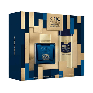 Estuche King Of Seduction Absolute Edt 100Ml+150Ml Deo 24H Hombre